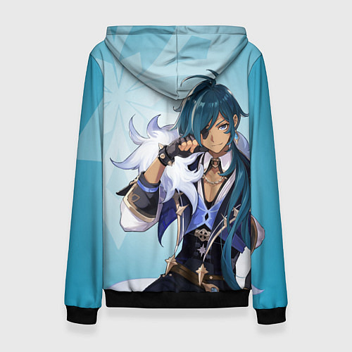 Женская толстовка GENSHIN IMPACT, КЭЙА / 3D-Черный – фото 2