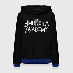 Толстовка-худи женская Umbrella academy, цвет: 3D-синий