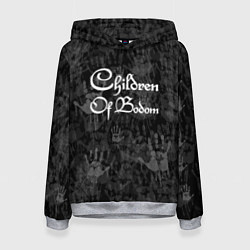 Толстовка-худи женская Children of Bodom Z, цвет: 3D-меланж