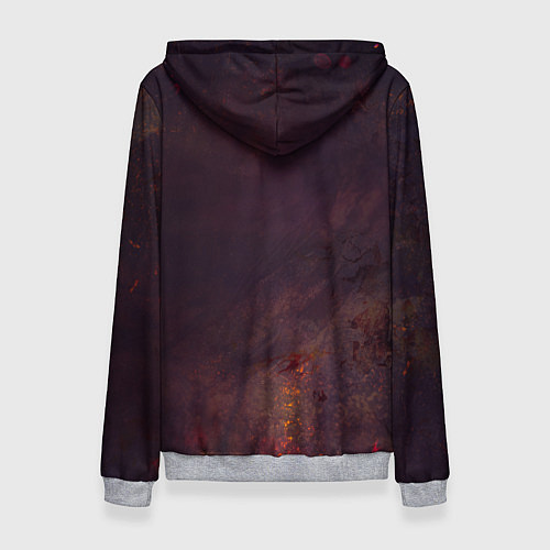 Женская толстовка Альбедо / 3D-Меланж – фото 2