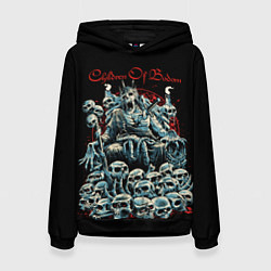 Толстовка-худи женская Children of Bodom, цвет: 3D-черный