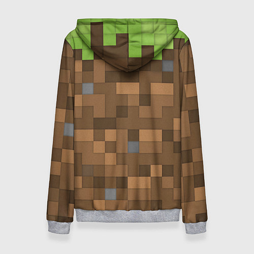 Женская толстовка Minecraft камуфляж / 3D-Меланж – фото 2