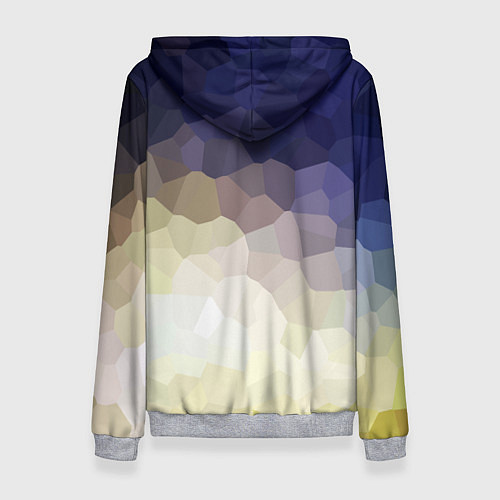 Женская толстовка LAND ROVER / 3D-Меланж – фото 2