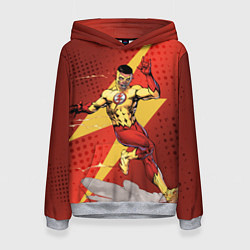 Толстовка-худи женская Kid Flash, цвет: 3D-меланж