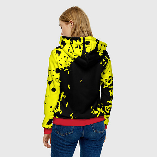 Женская толстовка Little NightmaresШестая / 3D-Красный – фото 4