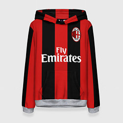 Толстовка-худи женская Форма Милан Бекхэм, цвет: 3D-меланж