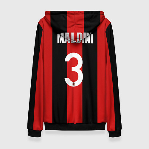 Женская толстовка Мальдини / 3D-Черный – фото 2