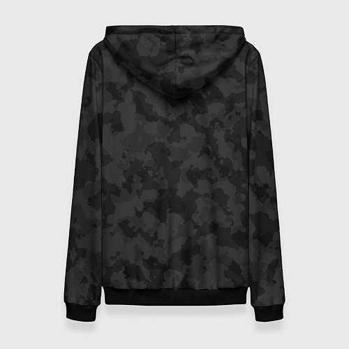 Женская толстовка СПЕЦ КАМУФЛЯЖ / 3D-Черный – фото 2