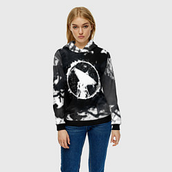 Толстовка-худи женская ГРОТ, цвет: 3D-черный — фото 2