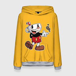 Женская толстовка CUPHEAD КАПХЕД