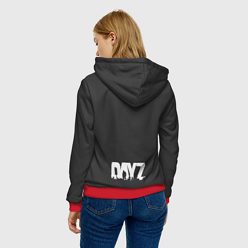Женская толстовка Френдли DayZ / 3D-Красный – фото 4