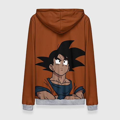 Женская толстовка DRAGON BALL ДРАГОН БОЛЛ / 3D-Меланж – фото 2