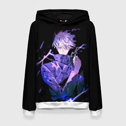 Толстовка-худи женская JUJUTSU KAISEN, цвет: 3D-белый
