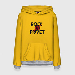 Женская толстовка Rock privet