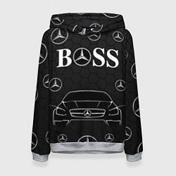 Толстовка-худи женская BOSS MERCEDES-BENZ, цвет: 3D-меланж