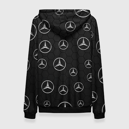 Женская толстовка BOSS MERCEDES-BENZ / 3D-Черный – фото 2