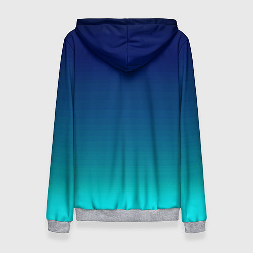 Женская толстовка Кракен Octopus / 3D-Меланж – фото 2