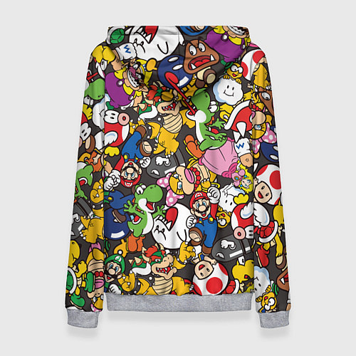 Женская толстовка Capcom World / 3D-Меланж – фото 2