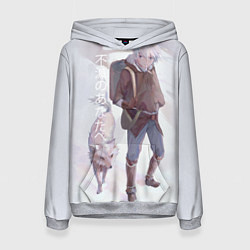 Толстовка-худи женская Для тебя бессмертный аниме, цвет: 3D-меланж