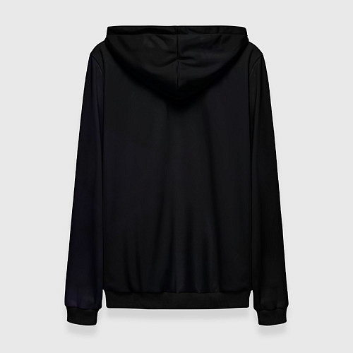 Женская толстовка Двигайся и не голодай / 3D-Черный – фото 2