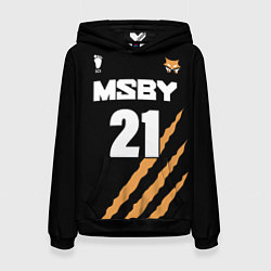 Женская толстовка 21 MSBY BLACK JACKALS