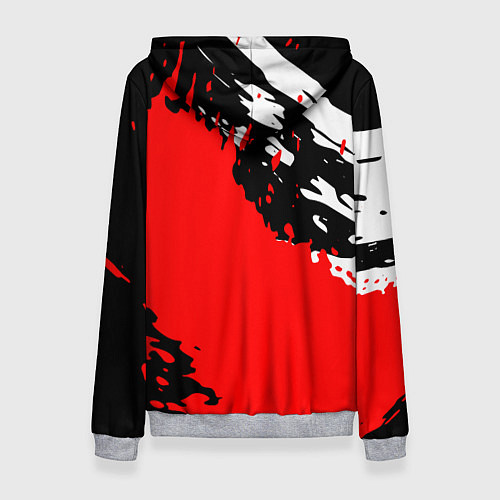 Женская толстовка DUCATI ДУКАТИ ГРАНЖ / 3D-Меланж – фото 2