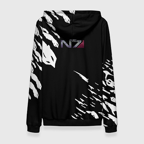 Женская толстовка MASS EFFECT ПОСЛЕДНИЙ БОЙ / 3D-Черный – фото 2