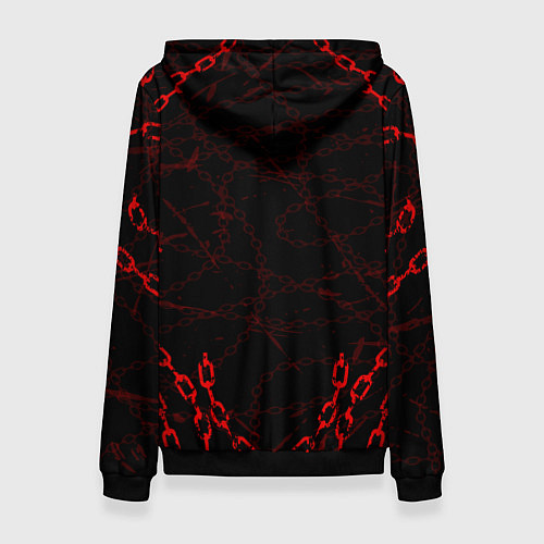 Женская толстовка SUKUNA ИТАДОРИ / 3D-Черный – фото 2