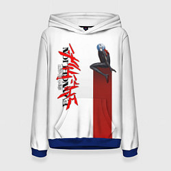 Толстовка-худи женская EVANGELION ПИЛОТ EVA, цвет: 3D-синий
