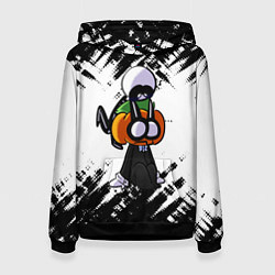 Толстовка-худи женская Скид и Памп FNF, цвет: 3D-черный