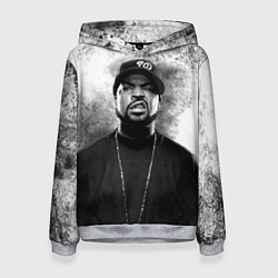 Толстовка-худи женская Ice Cube Айс Куб Z, цвет: 3D-меланж