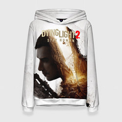 Толстовка-худи женская Dying Light 2 Original, цвет: 3D-белый