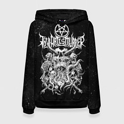 Толстовка-худи женская Thy Art Is Murder, цвет: 3D-черный