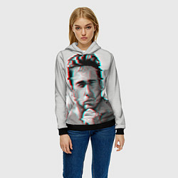 Толстовка-худи женская Billie Herrington Gachimuchi, цвет: 3D-черный — фото 2