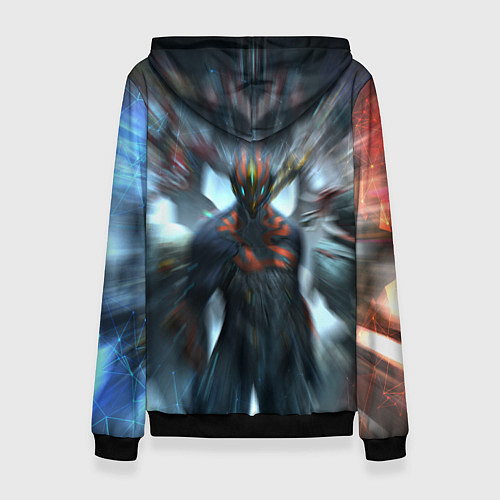 Женская толстовка WARFRAME ВАРФРЕЙМ Z / 3D-Черный – фото 2