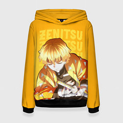 Толстовка-худи женская Зеницу Агацума, цвет: 3D-черный