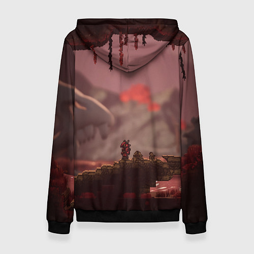 Женская толстовка Terraria Тэррария / 3D-Черный – фото 2