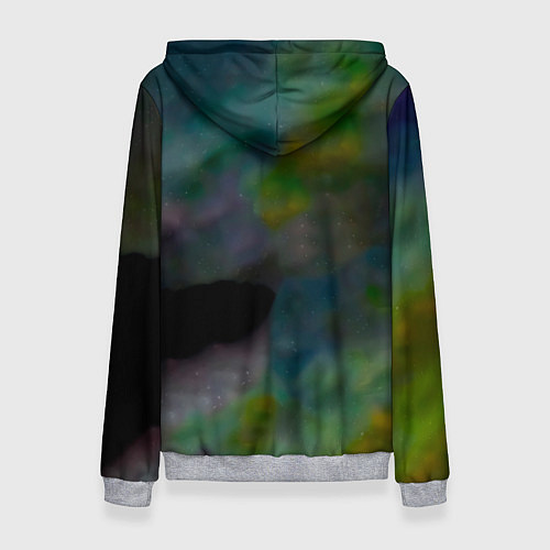 Женская толстовка Точно ртуть алоэ - Мумий Тролль / 3D-Меланж – фото 2