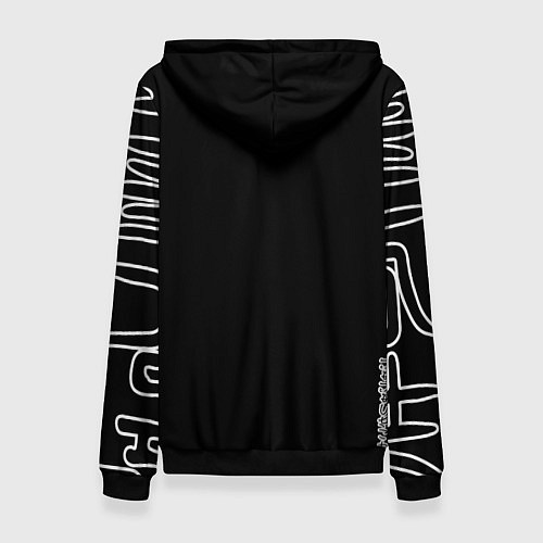 Женская толстовка ЗНАК ИТАДОРИ, МАГИЧЕСКАЯ БИТВА / 3D-Черный – фото 2