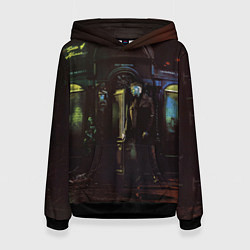 Толстовка-худи женская MARKUL SENSE OF HUMAN, цвет: 3D-черный