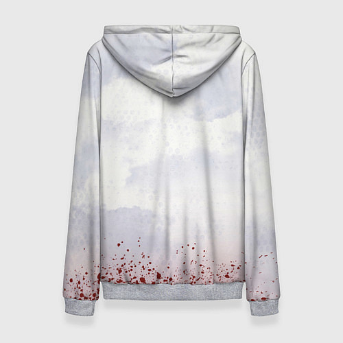 Женская толстовка Пожиратели миров до Ереси цвет легиона / 3D-Меланж – фото 2