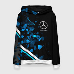 Женская толстовка Mercedes AMG Осколки стекла
