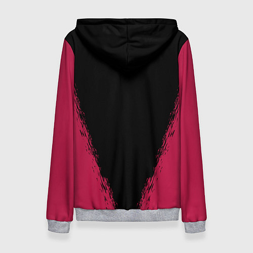 Женская толстовка Игра в кальмара: Фигуры игры / 3D-Меланж – фото 2