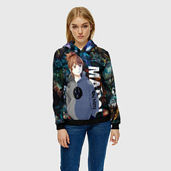 Толстовка-худи женская Марси ДОТА 2, цвет: 3D-черный — фото 2