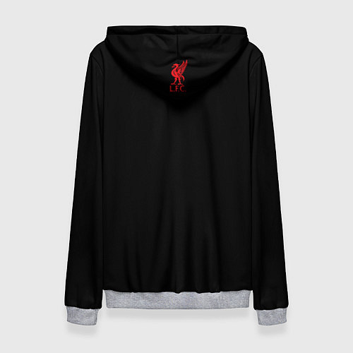 Женская толстовка Leverpool YNWA / 3D-Меланж – фото 2