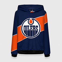 Женская толстовка Эдмонтон Ойлерз Edmonton Oilers NHL