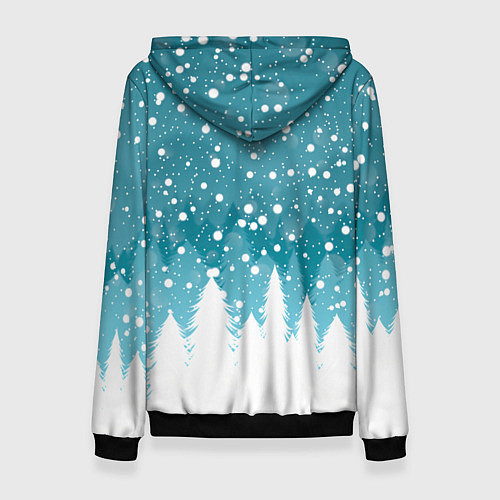 Женская толстовка Новогодний Toca Boca / 3D-Черный – фото 2