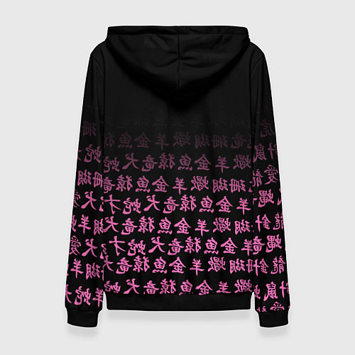 Женская толстовка 02, ZERO TWO, DARLING IN THE FRANXX / 3D-Черный – фото 2