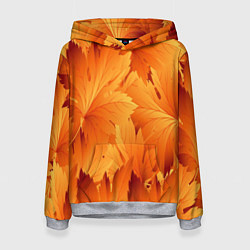 Толстовка-худи женская Кленовая сладость, цвет: 3D-меланж