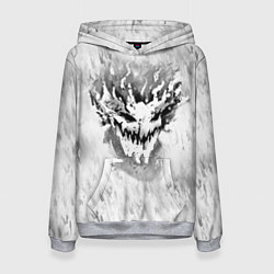 Толстовка-худи женская ZXC SF, цвет: 3D-меланж